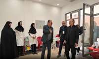 بازدید رئیس مجمع نمایندگان خراسان شمالی از مرکز درمان موقت دانشگاه علوم پزشکی استان در مشهد